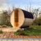 Sauna beczka 2×2
