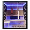 Sauna na podczerwień Full Carbon EA4RT LUX czarna 180 × 180 cm