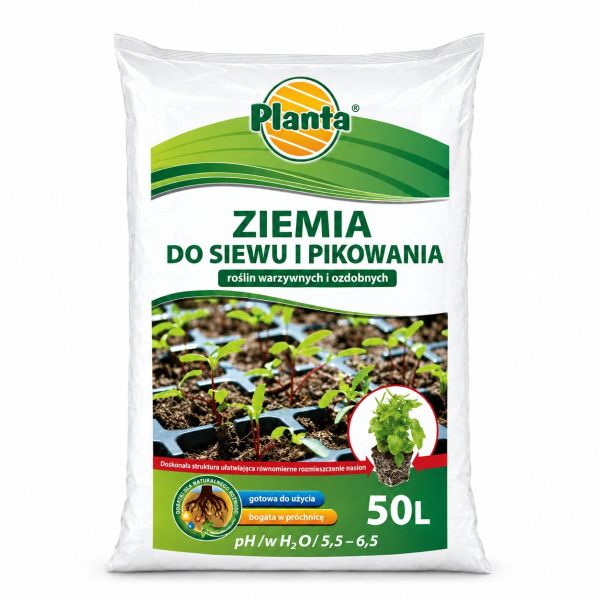 Ziemia uniwersalna do kwiatów i warzyw Planta 50L