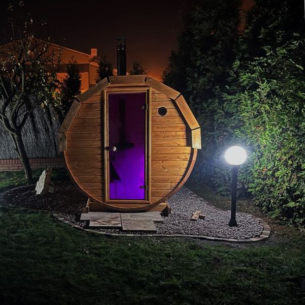 Sauna beczka 3×2