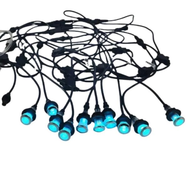 Oświetlenie led RGB 8 x 18mm-100471
