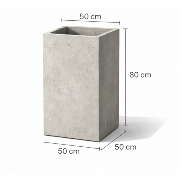 Donica Betonowa 50x50x80cm