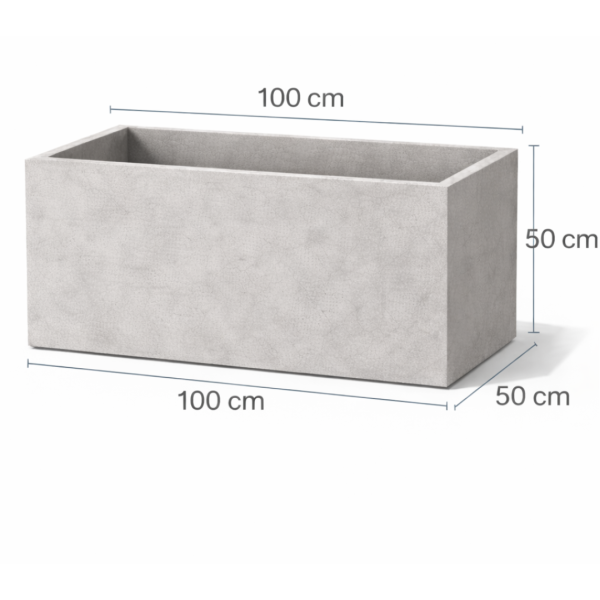 Donica Betonowa Termo 100x50x50cm