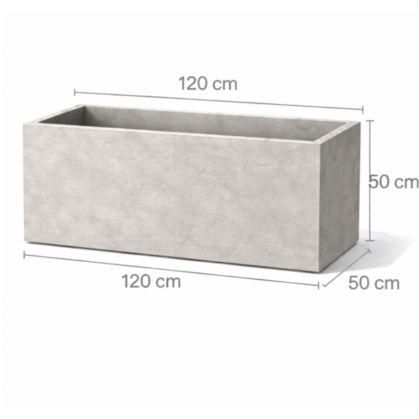 Donica Betonowa 120x50x50cm