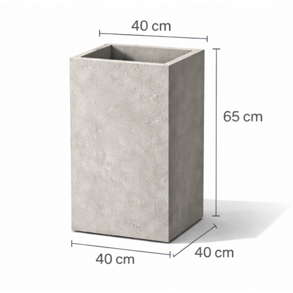 Donica Betonowa 40x40x65cm