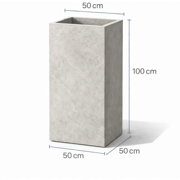Donica Betonowa 50x50x100cm