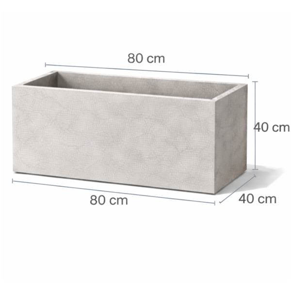Donica Betonowa 80x40x40cm