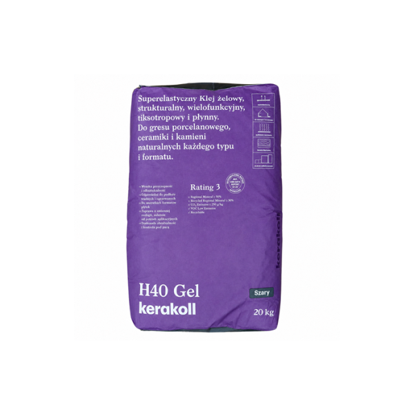 Klej żelowy elastyczny H40 gel 20kg
