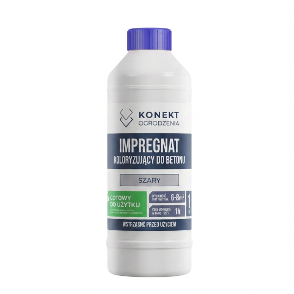Impregnat koloryzujący szary konekt 1L