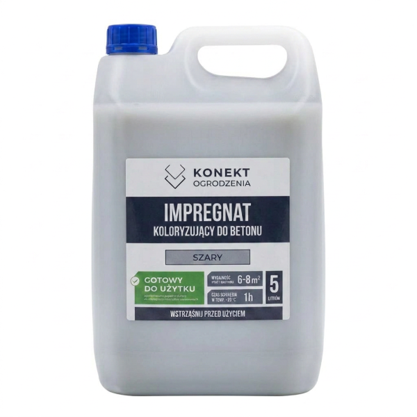 Impregnat koloryzujący szary konekt 5L