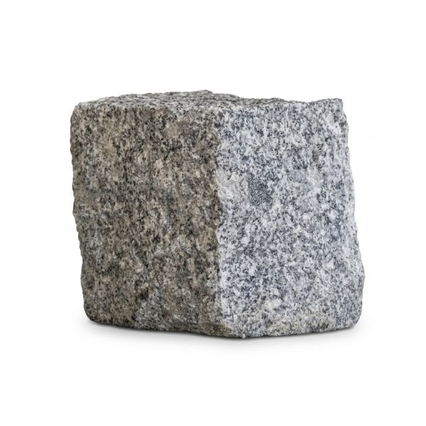 Kostka granitowa szara łupana 15/17 cm