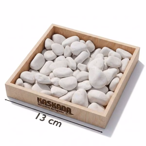 Otoczak White (biały) 20-40 mm