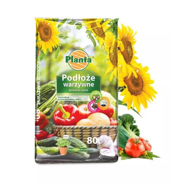 Ziemia Planta podłoże warzywne 80 l