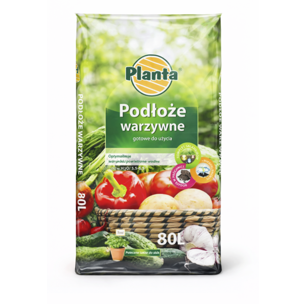 Ziemia Planta podłoże pod trawniki 80 l