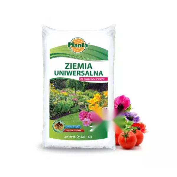 Ziemia Planta Uniwesalna do kwiatów i warzyw 50 l