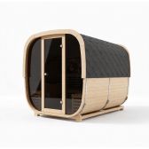 Sauna ogrodowa Quadro Glass Maxi 200 × 240 cm