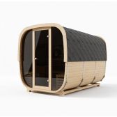 Sauna ogrodowa Quadro Glass Maxi 200 × 300 cm