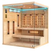 Sauna na podczerwień EP4RS 4-osobowa – wersja lewa lub prawa
