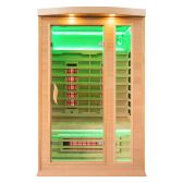 Sauna na podczerwień A2 PR 2-osobowa 120 × 105 cm