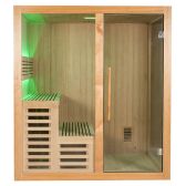Sauna sucha premium A1816H prostokątna dla 4 osób