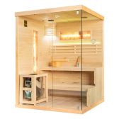 Sauna sucha z piecem EP prostokątna – wersja lewa lub prawa
