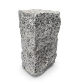 Palisada granitowa szara łupana 10/10/20 cm
