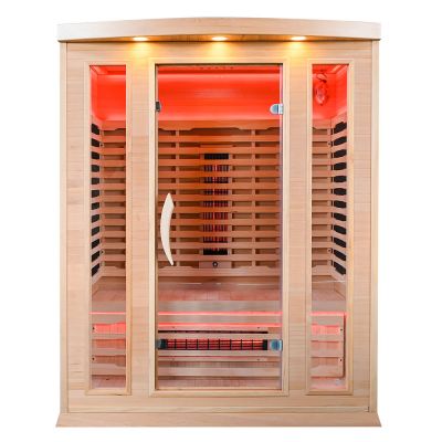 Sauna na podczerwień A3R LUX 3-osobowa 150 × 105 cm