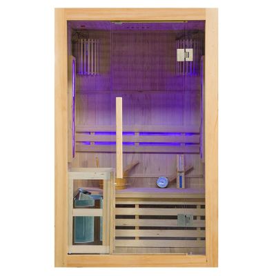 Sauna sucha z piecem EA prostokątna