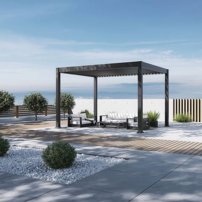 Pergola elektryczna Elite Lux Horizon AUTOMATIC z oświetleniem LED