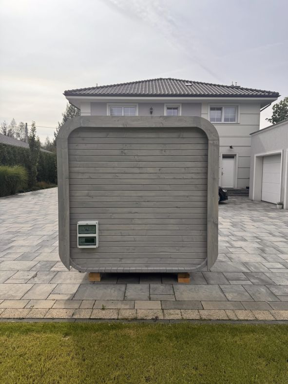 Sauna ogrodowa Quadro 200 × 300 cm