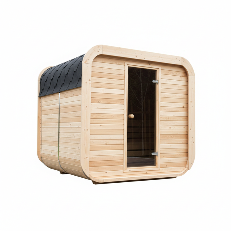 Sauna ogrodowa Quadro 200 × 200 cm