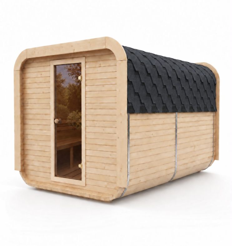 Sauna ogrodowa Quadro 200 × 240 cm