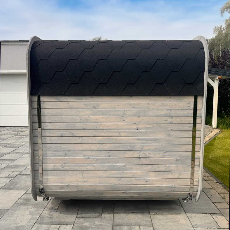 Sauna ogrodowa Quadro Premium 200 × 200 cm