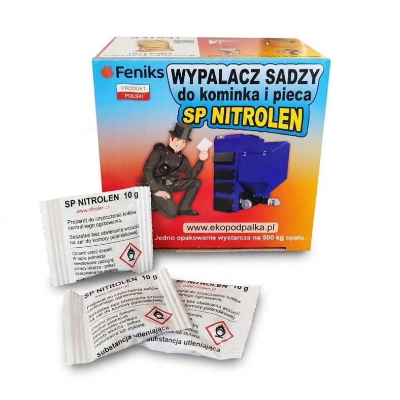 Wypalacz sadzy do kominka i pieca sp nitrolen 10 g
