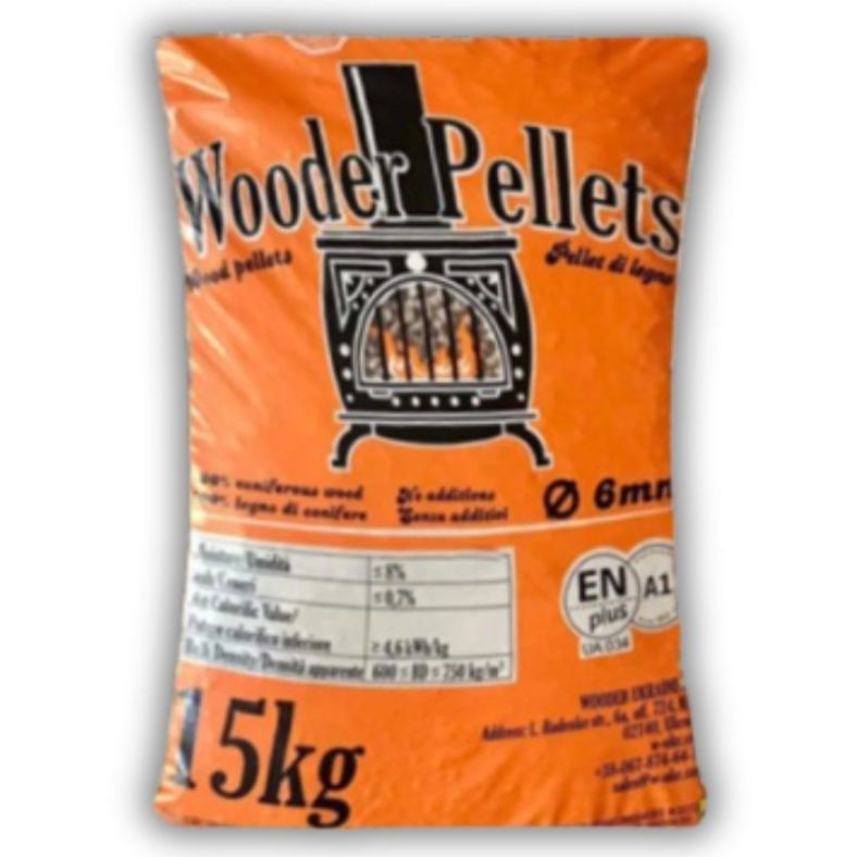 Pellet WOODER PELLETS 6mm