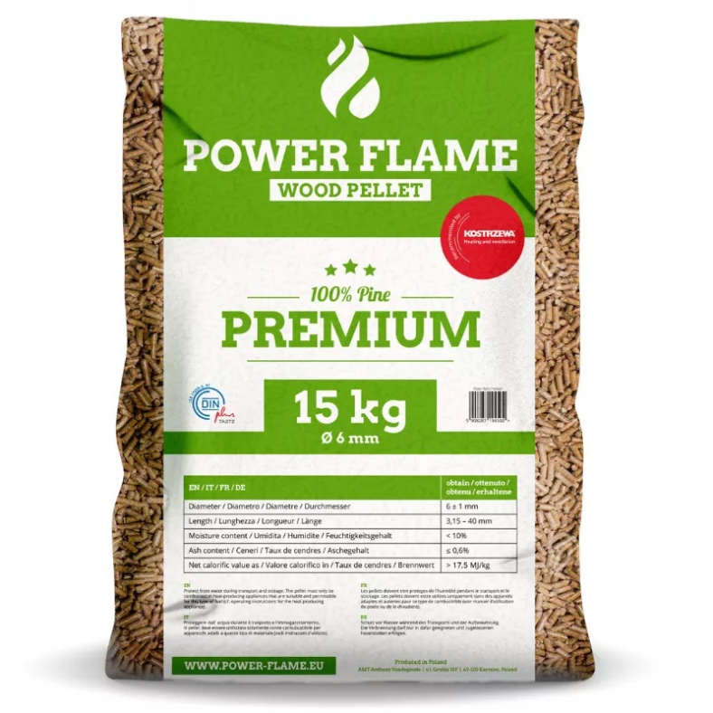 Pellet POWER FLAME 6mm