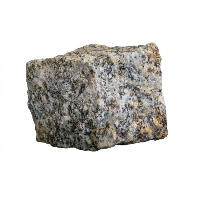 Kostka granitowa szaro-ruda łupana 4/6 cm