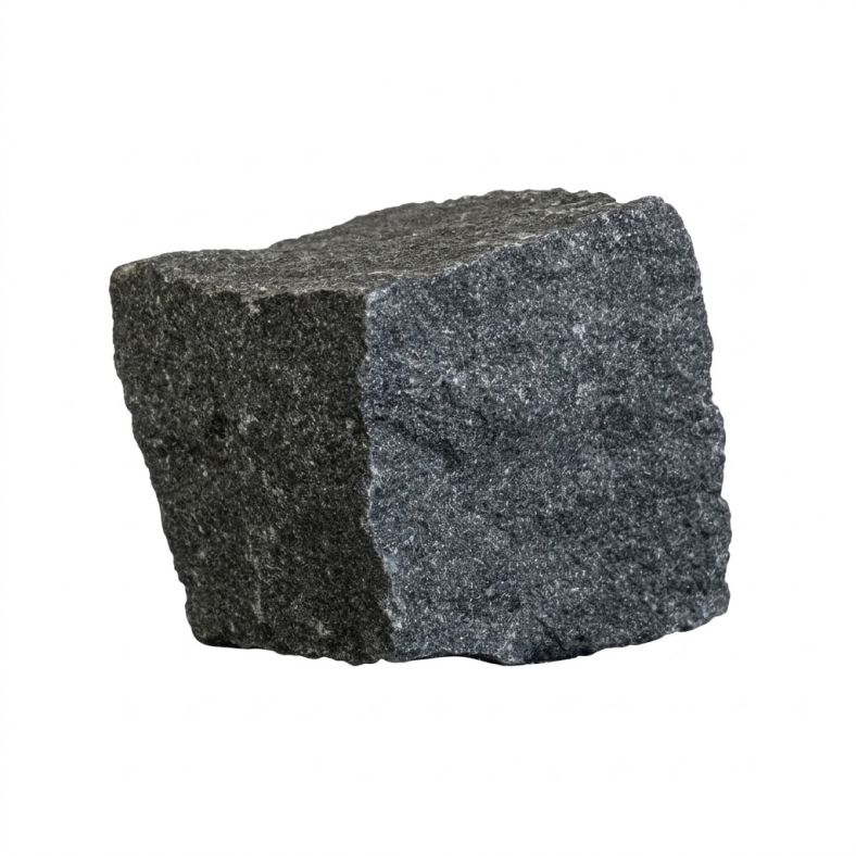 Kostka granitowa czarna Szwed łupana 4/6 cm