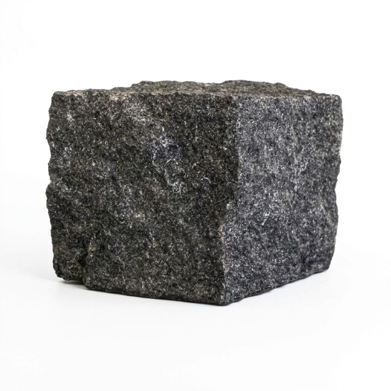 Kostka granitowa czarna Szwed łupana 7/9 cm