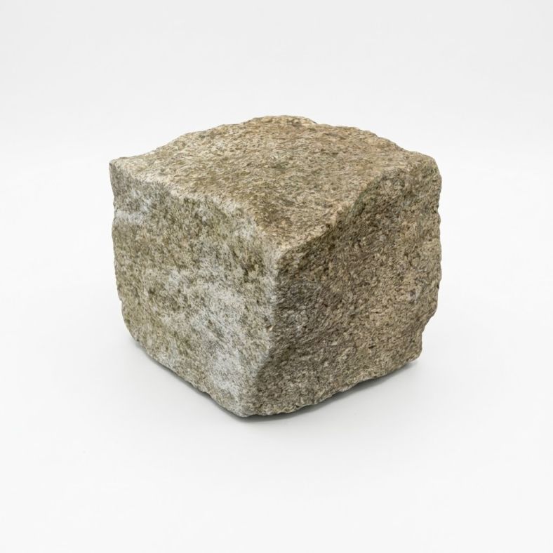 Kostka granitowa żółta łupana 8/11 cm