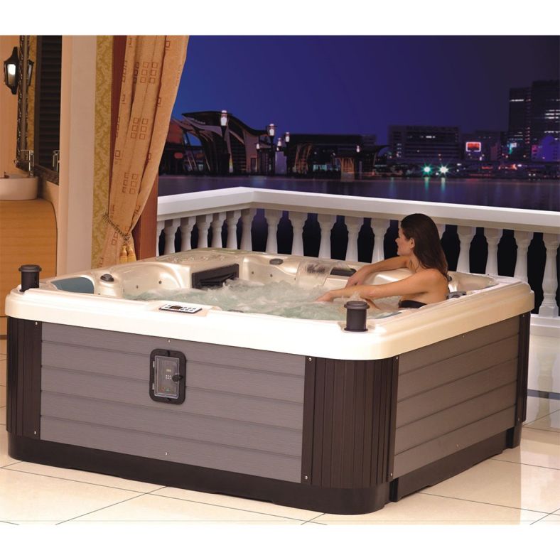 Wanna SPA ogrodowa MOG-1663 z hydromasażem – 3 osoby