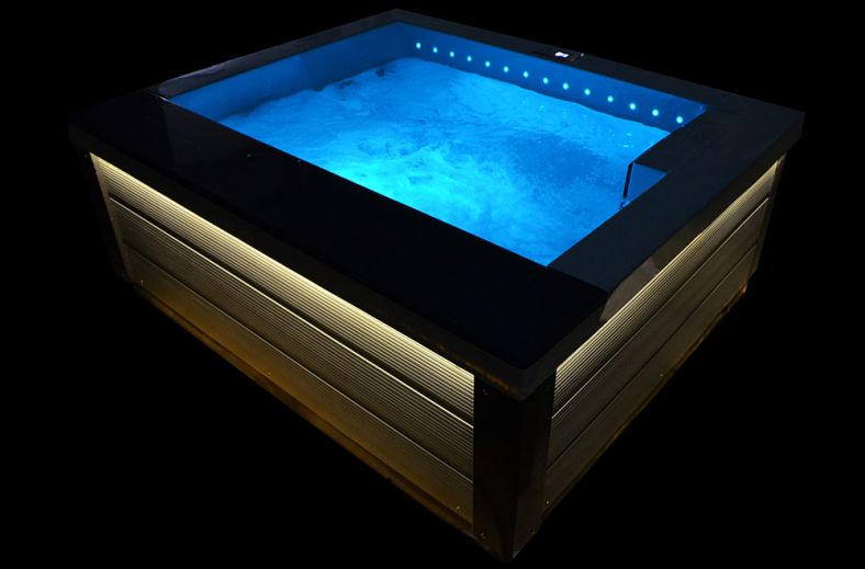 Wanna SPA ogrodowa MOG-1543 z hydromasażem – 3 osoby