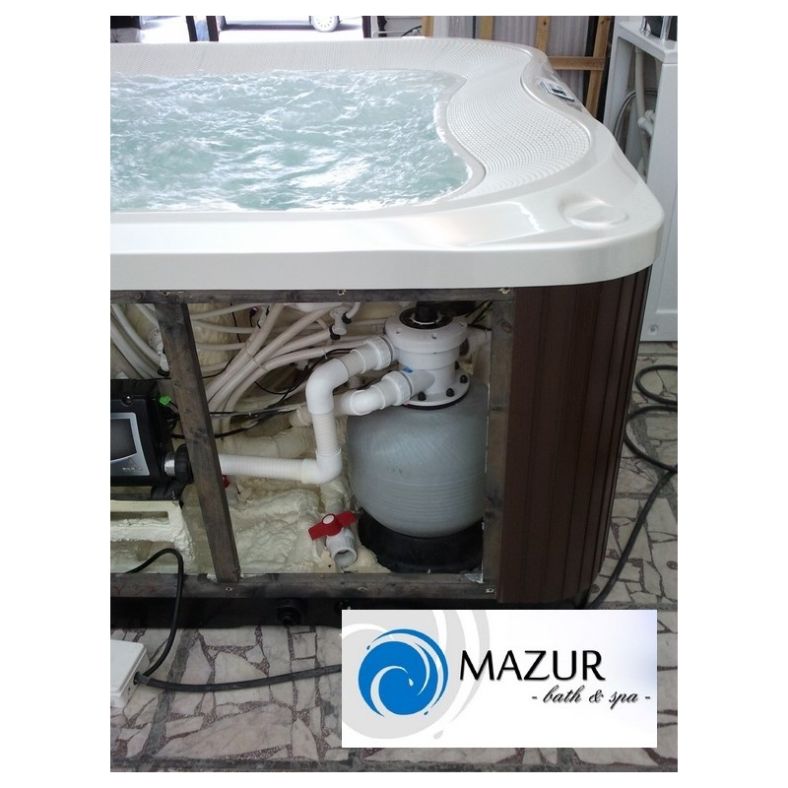 Wanna SPA ogrodowa MOG-1307 z hydromasażem – 5 osób