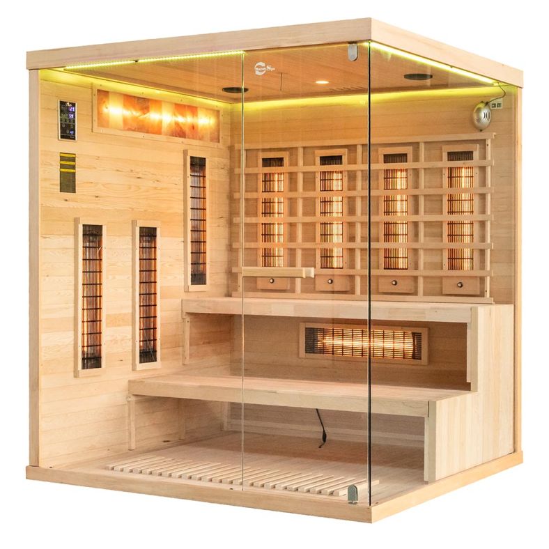 Sauna na podczerwień EP4RS 4-osobowa – wersja lewa lub prawa
