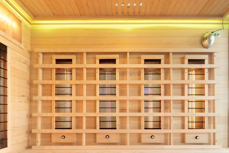 Sauna na podczerwień EP4RS 4-osobowa – wersja lewa lub prawa