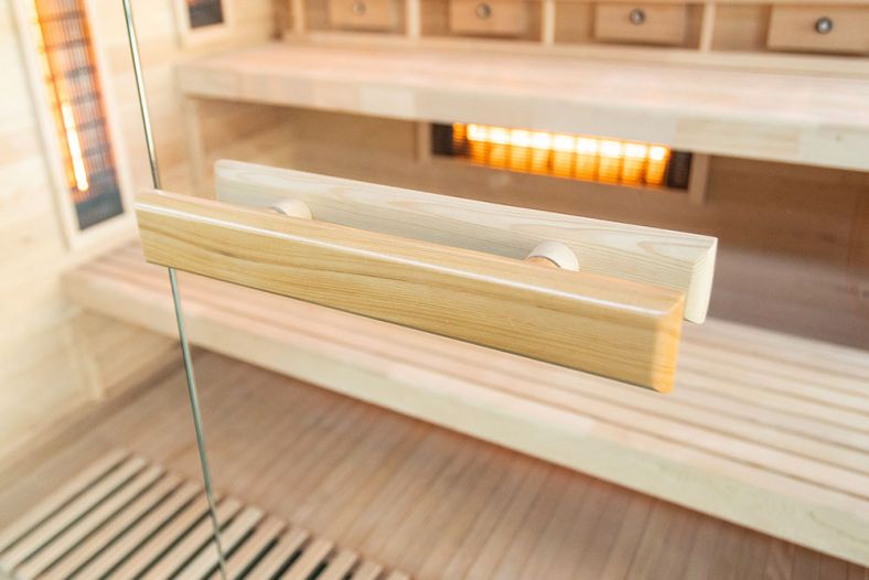 Sauna na podczerwień EP4RS 4-osobowa – wersja lewa lub prawa