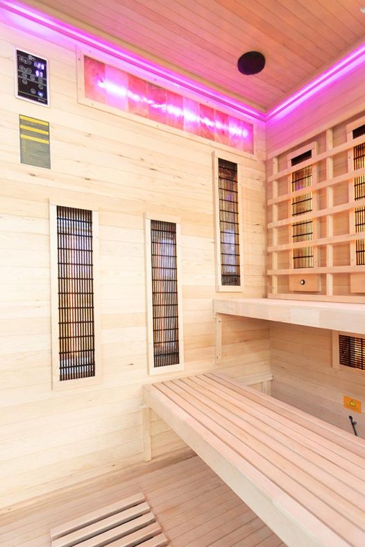 Sauna na podczerwień EP4RS 4-osobowa – wersja lewa lub prawa