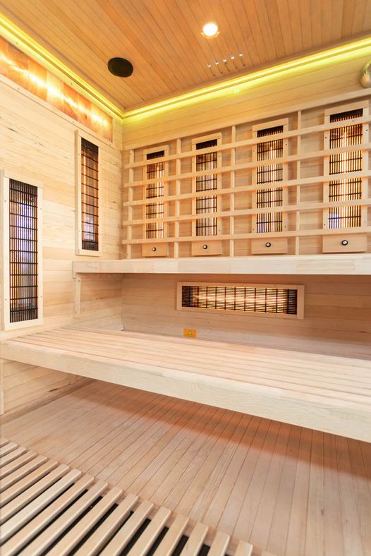 Sauna na podczerwień EP4RS 4-osobowa – wersja lewa lub prawa