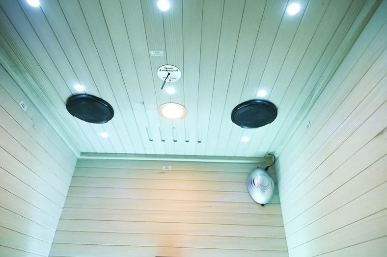 Sauna na podczerwień B1FS 1-osobowa Full Spectrum z kamieniem solnym