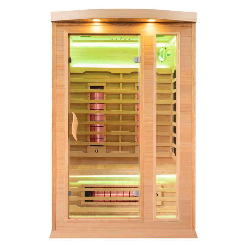 Sauna na podczerwień A2 PR 2-osobowa 120 × 105 cm